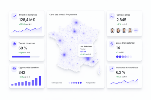 data hub tableau de bord pilotage, Yumint